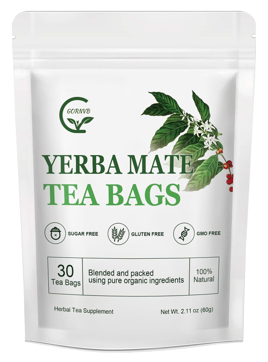 Organic Roasted Dandelion Root Tea with Milk Thistle Tea - Supports Kidney Function and Liver Function, 30 Tea Bags
