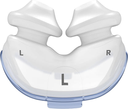 Resmed AirFit P10 Nasal Pillow Cushion - CPAP Mask Accessories Replacement - Soft Lightweight Silicone - Dual Wall - Large