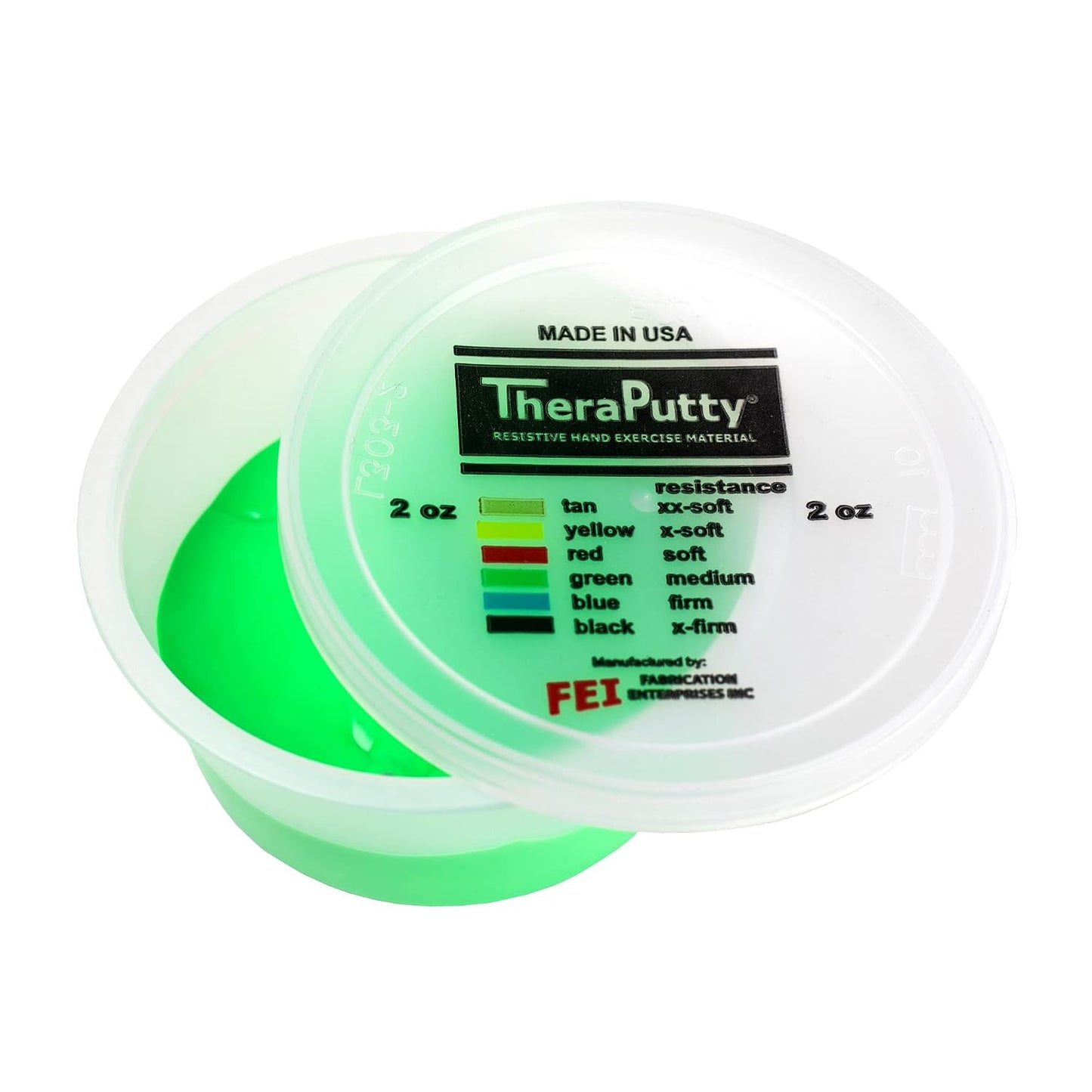 CanDo TheraPutty Scented Hand Exercise Putty For Rehabilitation, Exercises, Hand Therapy, Occupational Therapy, Banana Yellow X-Soft 2oz