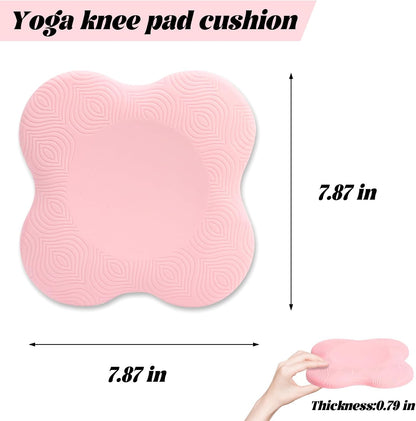 2 packs Yoga Knee Pad Mats Extra Thick for Knees Elbows Wrist Hands Head Foam Pilates Kneeling pad Yoga Knee Cushion Thick Exercise Pads for Knees Elbows Wrist Hands Head Foam Pilates Kneeling pad，Support Foam Pads for Women and Men