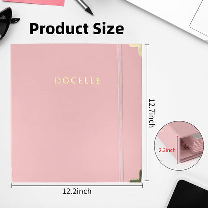 Important Document Organizer – Emergency File Folder Protect Your Family’s Legacy with 3-Ring and Label Pockets, Perfect for Home Office Filing and Gift Giving on Special Occasions