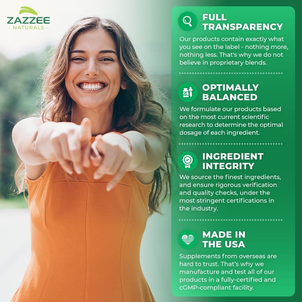 Zazzee USDA Organic Valerian Root 10:1 Extract, 120 Vegan Capsules