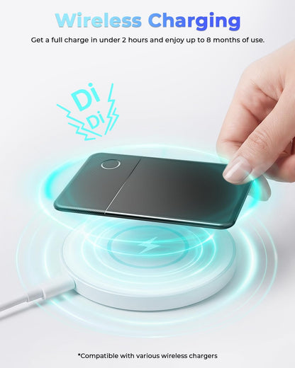 Wallet Tracker Card (iOS and Android),0.04in Ultra-Thin Smart Tracking Card