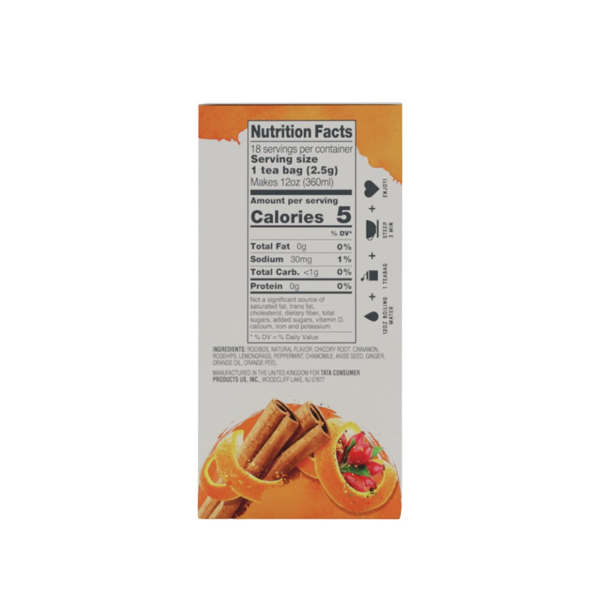 Good Earth Herbal Tea, Sweet & Spicy, Caffeine Free, Packaging May Vary, 18 Count, Pack of 6