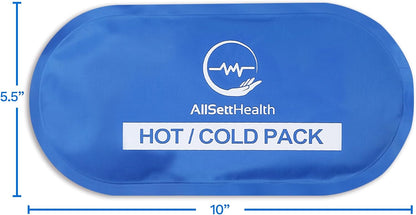 Wrist Ice Pack Wrap - Hot and Cold Gel Thumb & Hand Ice Pack Glove for Arthritis Relief | Microwavable & Freezer Safe, Dual Therapy for Carpal Tunnel, Tendonitis, Swelling, Targeted Relief for Hand