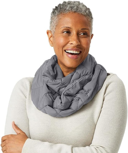 PYVOT Weighted Infinity Scarf, 3 lb Sensory Shoulder Wrap for Everyday Comfort