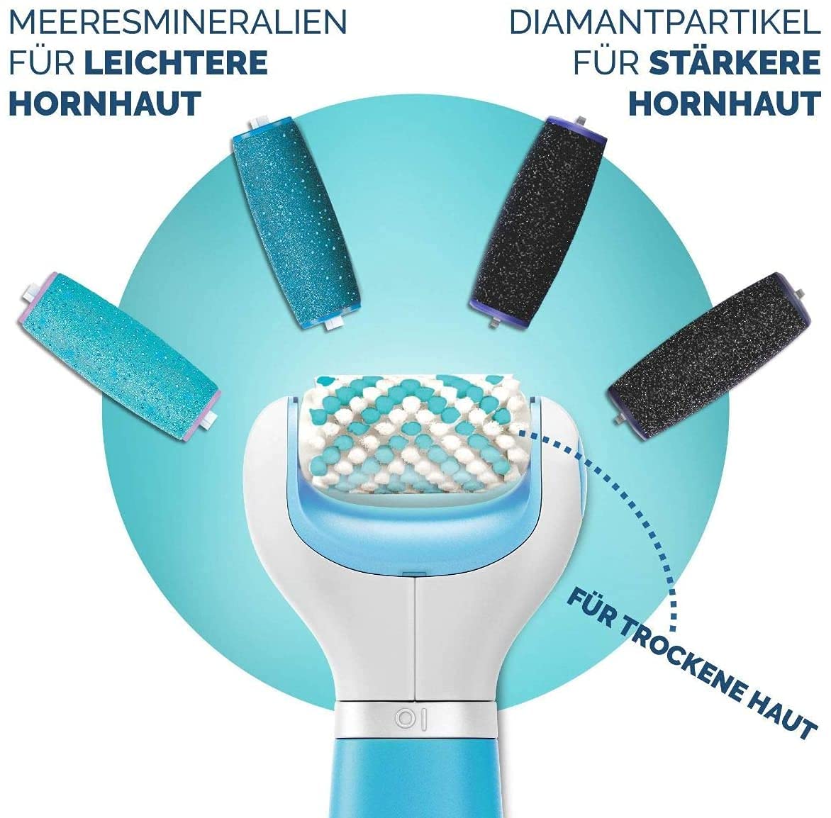 Scholl Velvet Smooth Express Pedi Electronic Foot File Kit