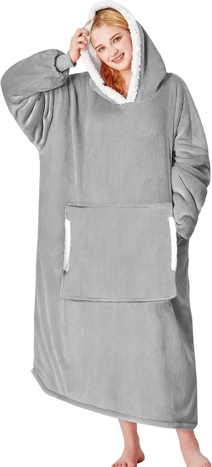 yescool Wearable Blanket Hoodie as Christmas Birthday Gifts for Women Mom - Colors B