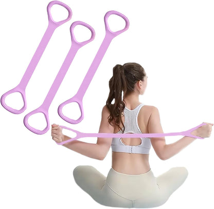 Figure 8 Fitness Resistance Bands with Handles for Working Out