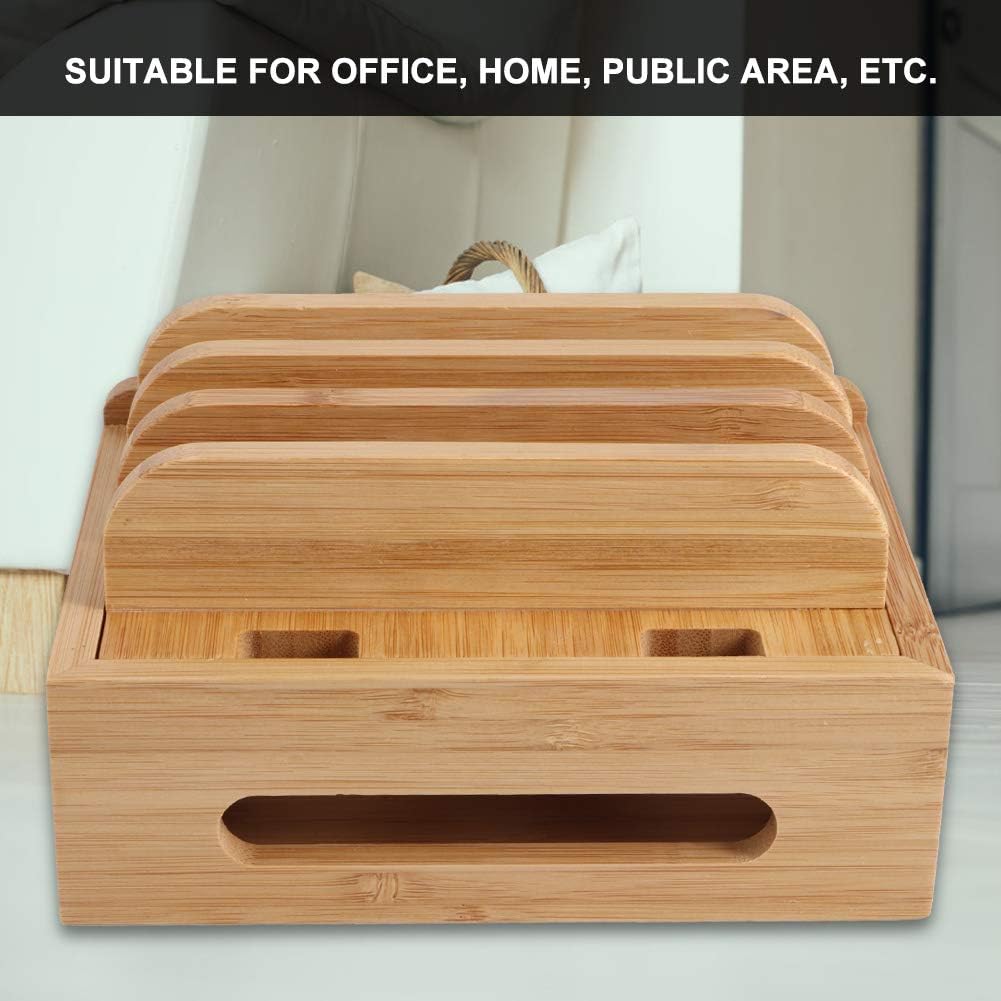Phone Stand, Sturdy Organizer with Charging Rack for Multiple Phones, Smooth Surface, Ideal for Home, Office & Car