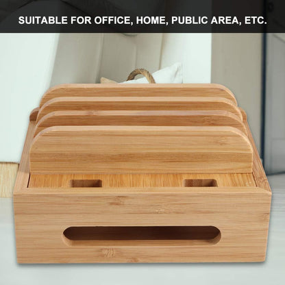 Phone Stand, Sturdy Organizer with Charging Rack for Multiple Phones, Smooth Surface, Ideal for Home, Office & Car