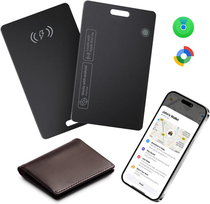 Wallet Tracker Card for Apple & Android