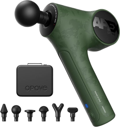 Opove Apex Massage Gun Deep Tissue 14.5mm Percussion Fascia Muscle Massager for Athletes Workout Pain Relief Recovery Relaxation, Professional Therapist Choice, Ergonomic for Effortless to Use