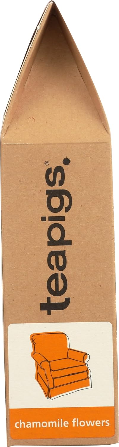 teapigs Chamomile Flowers Tea, 15 Count
