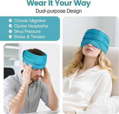 Ice Pack for Knee Pain Relief, 2 Hours Long Lasting Cold Pack for Knee Injuries, Cold Therapy Flexible Ice Pack Wrap for Knee Replacement Surgery, Swelling, ACL, Meniscus Tear