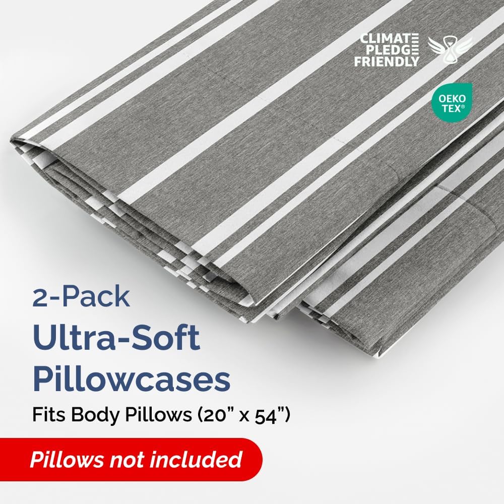 Standard Pillow Cases Set of 10 - Ultra Soft Hotel Quality Pillowcase Covers - Comfy, Cozy & Wrinkle Free - Shrink, Stain and Fade Resistant - Machine Washable Pillow Protectors - 10 Pcs Set - White - Colors B