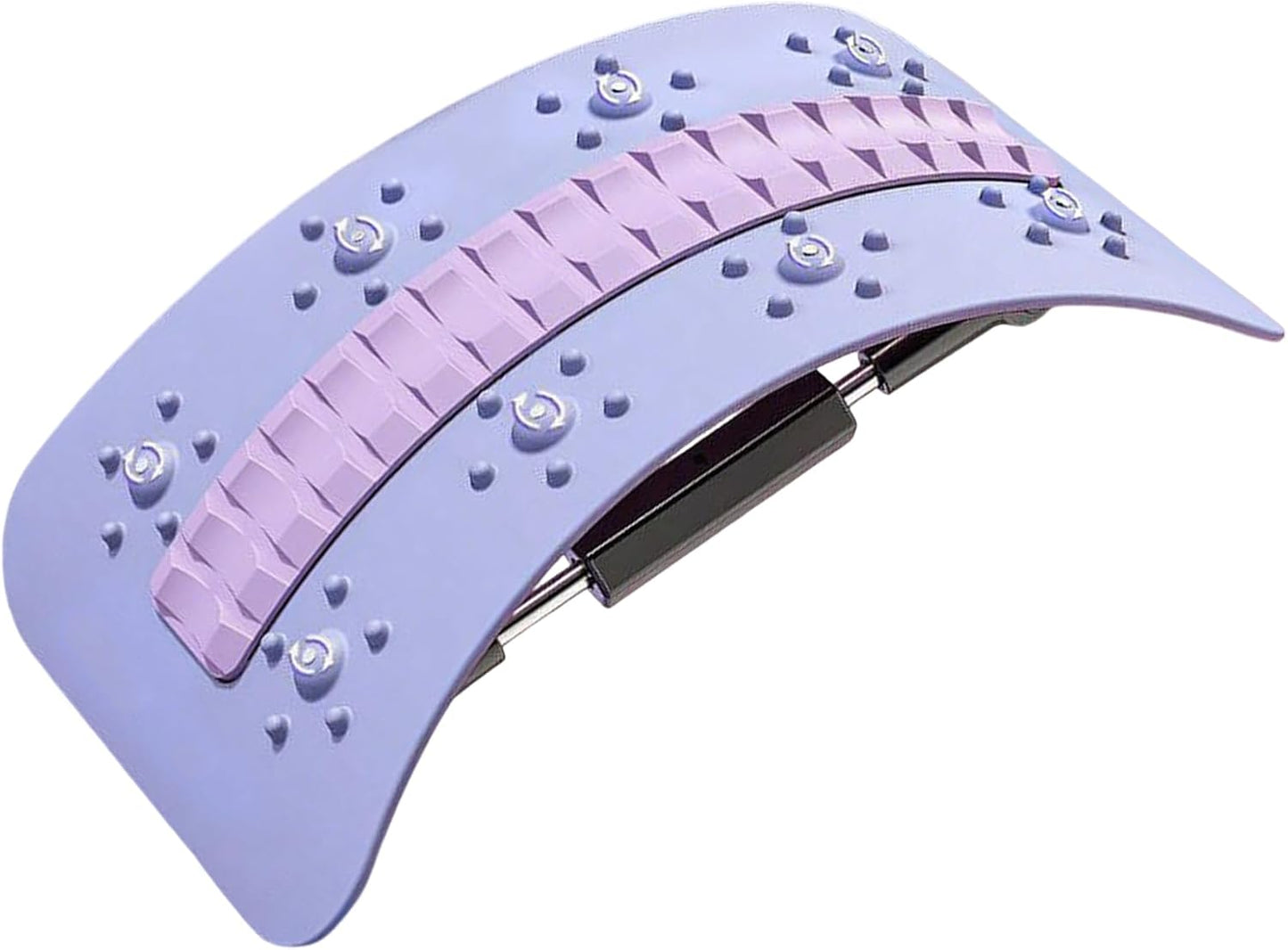 Back Stretcher Device, Multi-Level Back Support Adjustable, Spinal Board Massager with Curved Design, Stretching Equipment Tool Relieves Tension, for Daily Stretching and Relaxation