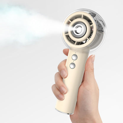 Hotsales Handheld Misting Fan, Portable Rechargeable Personal Fan with Mist