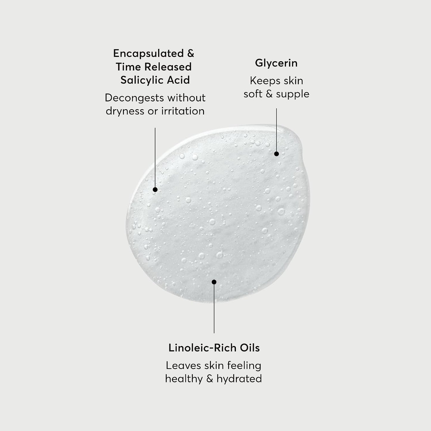 Naturium The Smoother Glycolic Acid Exfoliating Body Wash, Soft & Smoothing Cleanser, 16.9 oz