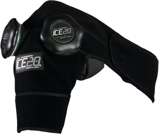 Bownet ICE20 Arm & Shoulder Ice Wrap, Refillable, Pair of 2, One Size