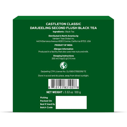 VAHDAM Organic Turmeric Ginger Herbal Tea Bags (100 Pyramid Tea Bags) Caffeine Free, Non GMO | 100% Pure Herbal Blend - Savory & Spicy, Plant-Based Teabags | Resealable Ziplock Pouch