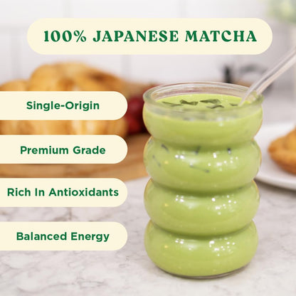 Harmony Premium Japanese Lavender Matcha Tea, 10 Sticks