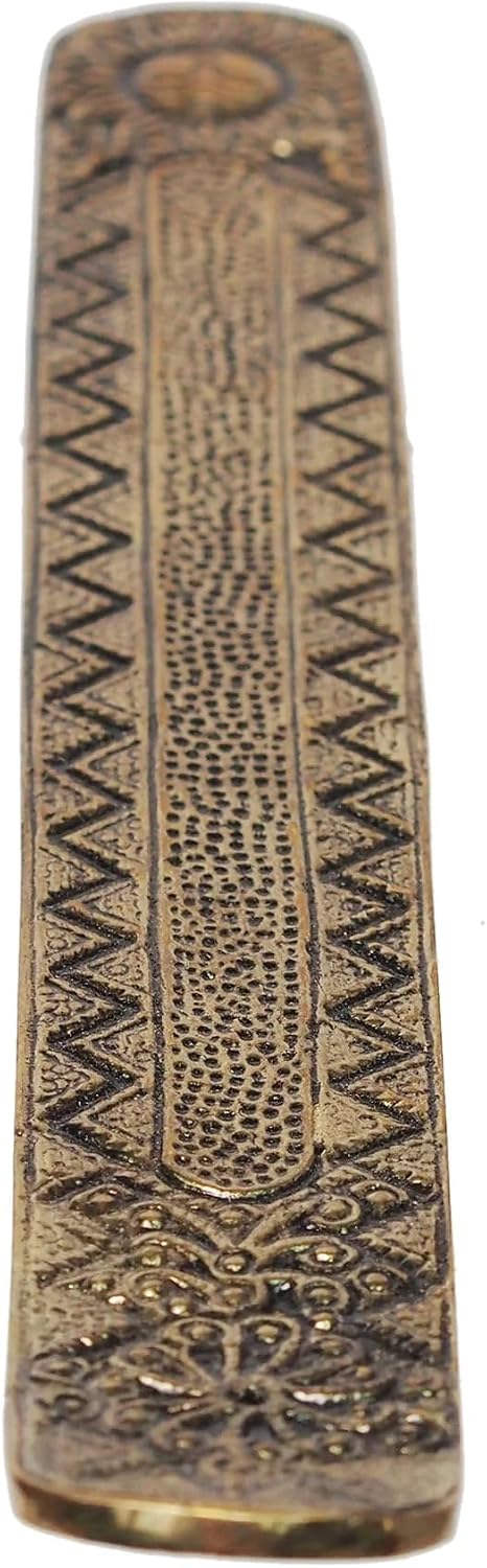 Hosley Wood Incense Holder Sun 10 Inches Ideal Gift for Wedding, Aromatherapy, Zen, Spa, Reiki, Meditation