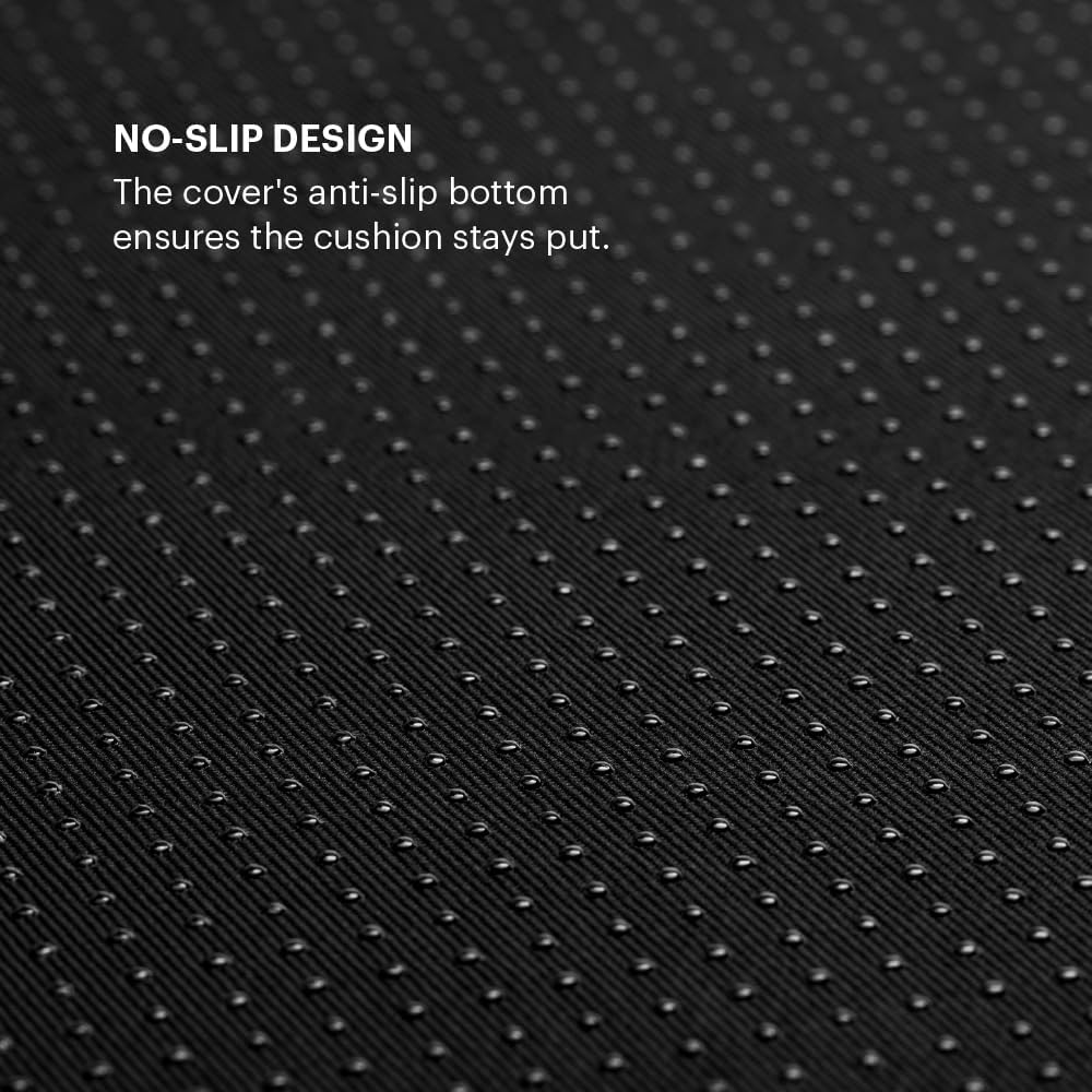Purple Royal Seat Cushion, Portable 2 Inch Gel Seat Cushion, GelFlex Grid | Handles for Car, Office Chair, Stadium - Pressure-Reducing for Hard Seats, Temperature-Neutral, No-Slip - Made in USA