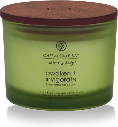 Chesapeake Bay Candle Scented Candle Serenity + Calm (Lavender Thyme) Coffee Table Home Décor