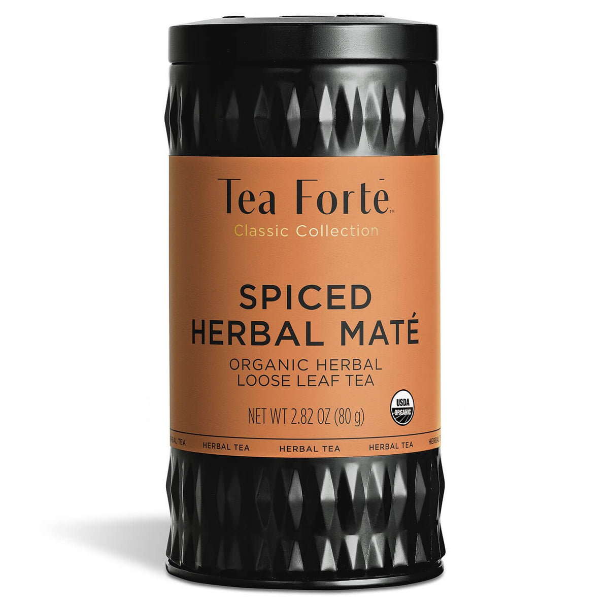 Tea Forte Spiced Herbal Maté Loose Leaf Tea Canister
