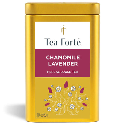 Tea Forte Chamomile Lavender Loose Leaf Tea Canister