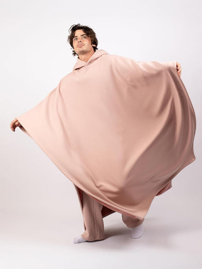 FREE THE SHEEP Eden Hoodie – Oversized Weighted Hoodie Cloak with Ultra-Soft Faux Fur Liner