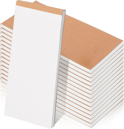 Eaasty 50 Pack Daily to Do List Notepad 2.7" x 5.5" Kraft Pocket Notepad