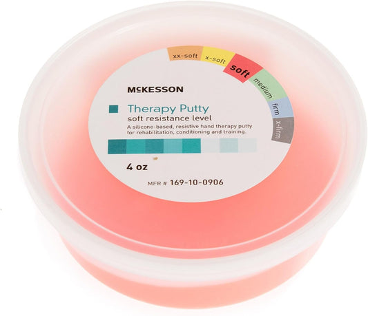 McKesson Therapy Putty, Red, 4 oz, 1 ct