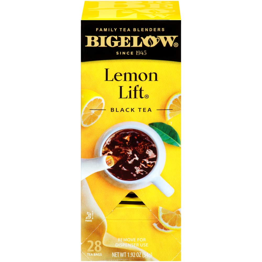 Bigelow Lemon Lift Black Tea Bags 28-Count Boxes (Pack of 6) Lemon Flavored Black Tea Naturally & Artificially Flavored