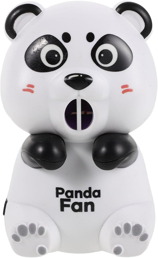 ibasenice Panda Clip On Mini Fan for Cup & Bowl, Portable Cooling Gadget