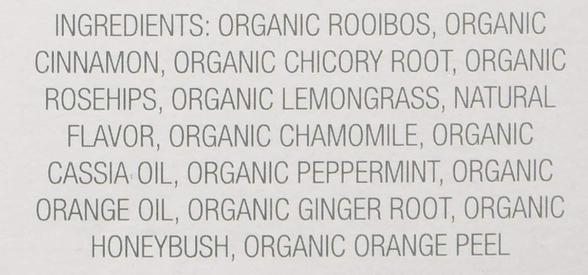 Organic Sweet & Spicy Herbal Caffeine Free Good Earth Teas 18 Tea Bag