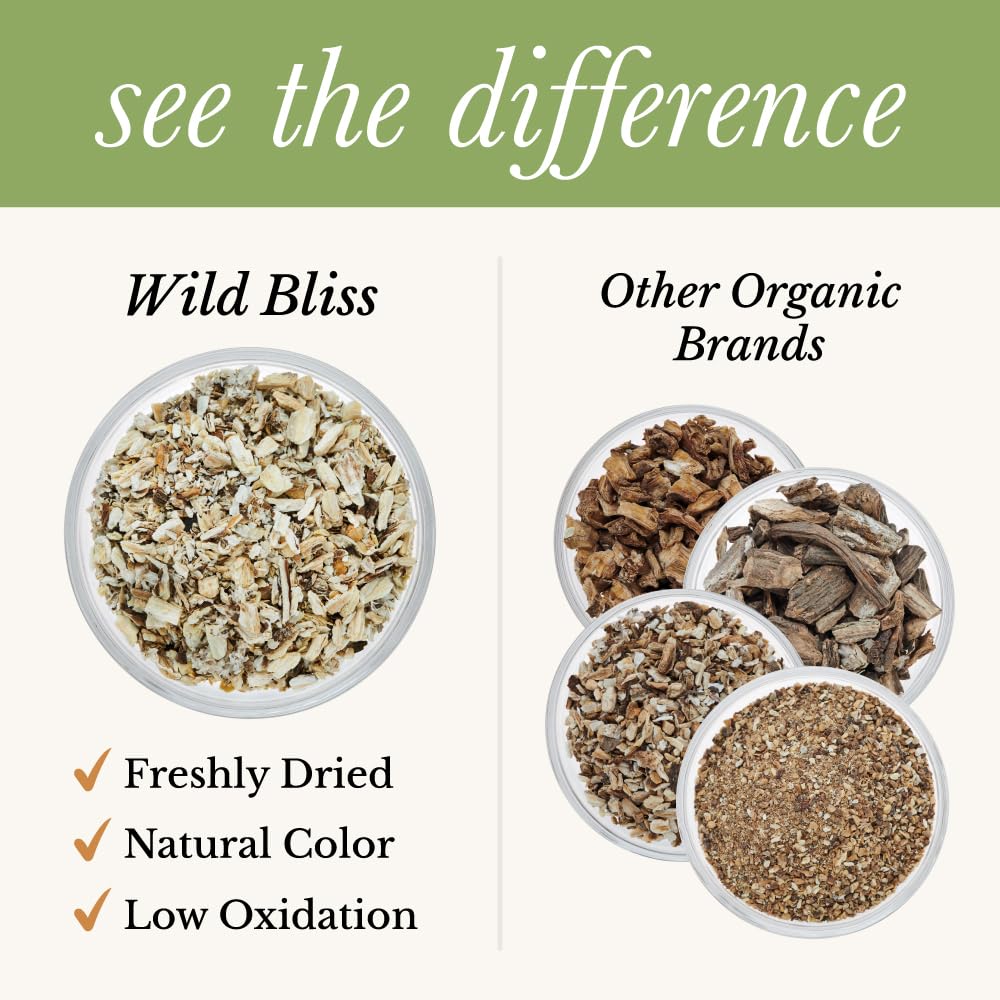 Wild Bliss Organic Burdock Root Tea - 25 Tea Bags