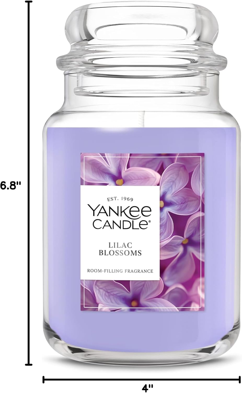 Yankee Candle Lemon Lavender Scented Candle, 22oz Large Jar