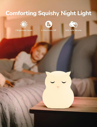 Breathing Pal 'Ted'- Mindfulness Breathing Light, Guided Visual Meditation Breathing Light, Anxiety Relief Items for Calm Down Corner/Meditation/Sleep for Adult&Kid