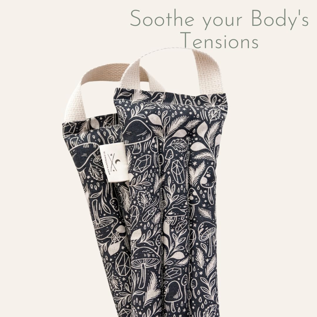 Slow North Hot & Cold Neck Shoulder Wrap: Natural Relief from Shoulder and Neck Ache, Menstrual Cramps Relief, and Stress Reduction