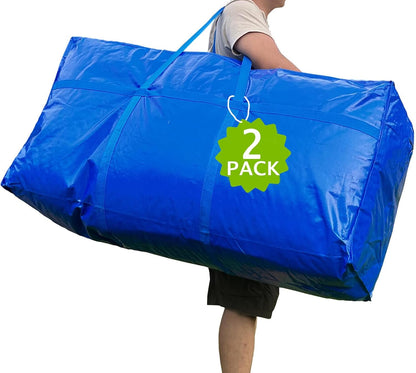 66 Gallon Extra Large Storage Bags, Huge Moving Bags Heavy Duty with Zipper