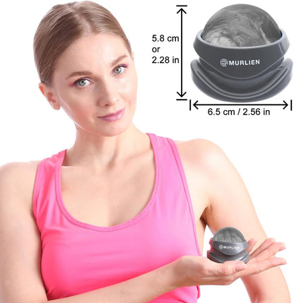 Massage Roller Ball, Tight and Sore Muscles Relief, Manual Massager, Alleviating Shoulder, Arms, Back, Legs, Calves or Muscle Tension
