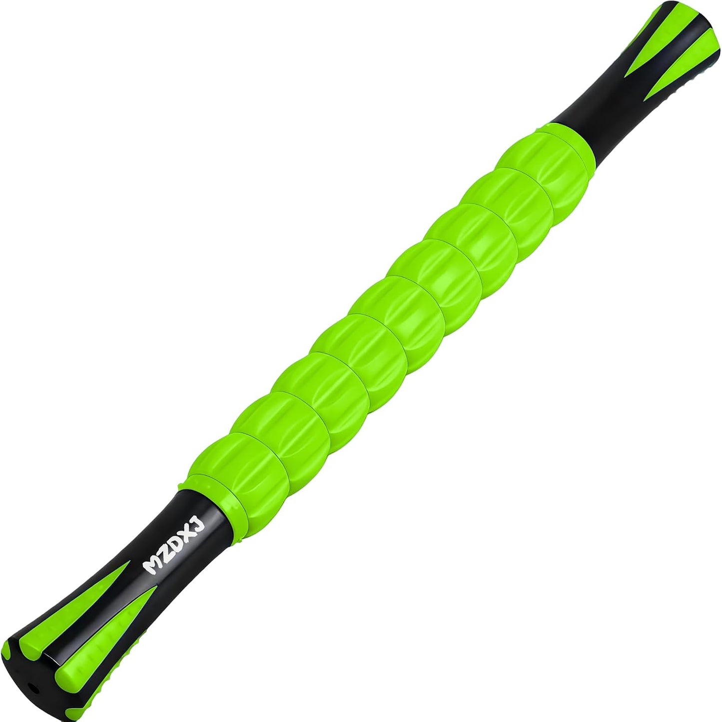 Muscle Roller Massage Roller Stick- Deep Tissue Fascia Blaster for Myofascial Pain Relief, Lymphatic Drainage & Body Sculpting, Handheld Physical Therapy & Recovery Tool (Pink black-18 inch)
