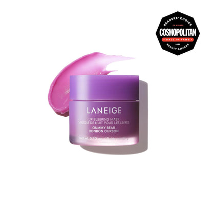 LANEIGE Lip Sleeping Mask: Nourish, Hydrate, Vitamin C, Murumuru & Shea Butter, Antioxidants, Flaky, Dry Lips