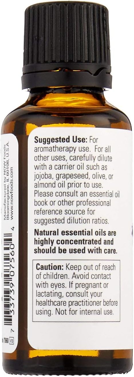 NOW Foods Lavender Oil, 1 Fluid Ounce (2 Pack)