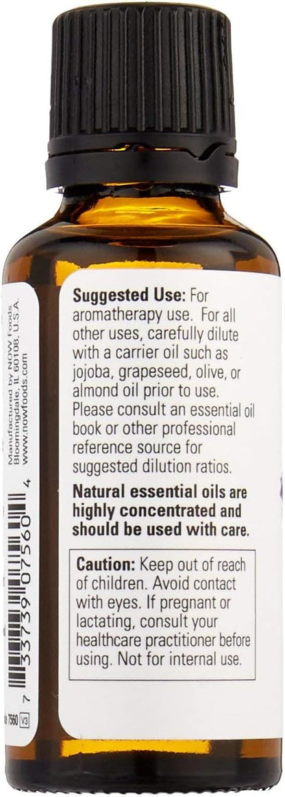 NOW Foods Lavender Oil, 1 Fluid Ounce (2 Pack)