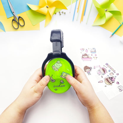 ZOHAN EM030 Kids Ear Protection, Noise Cancelling Headphones Ear Muffs for Autism Sensory, Safety Noise Reduction Hearing Protection for Monster Truck/Concerts/Fireworks/Air Shows