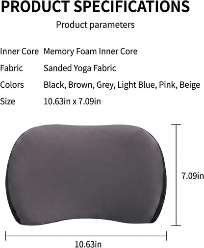 2026 Upgraded Orthopedic Memory Foam Seat Cushion with Adjustable Strap, Coccyx & Sciatica Pain Relief, Washable Non-Slip, Ergonomic Support for Office Chair, Car & Wheelchair (Dark Grey)