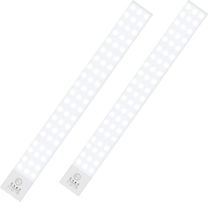 BLS 84 LED Closet Lights Battery Powered LED Lights, Super Bright Under Cabinet Lighting, Motion Sensor Light Indoor, Wireless Lights, 3200mah Rechargeable Battery Operated Lights, 180 Days Run Time